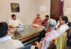 शिक्षक संघ पदाधिकारियों ने खंड शिक्षा अधिकारी से की शिष्टाचार भेंट