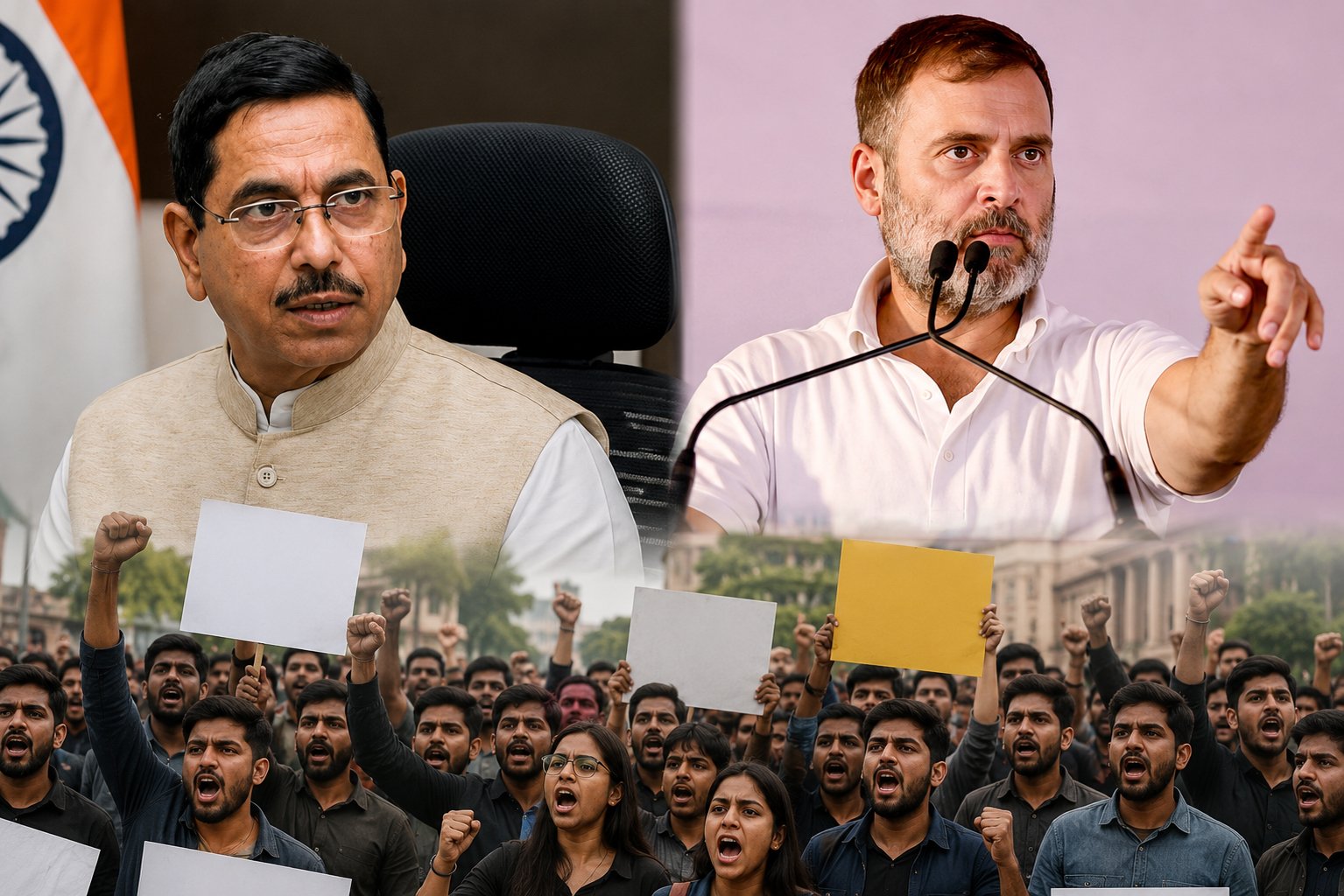 युवा आंदोलन के बाद बदला शिक्षा मंत्री, प्रल्हाद जोशी की नियुक्ति से छिड़ी नई सियासी बहस