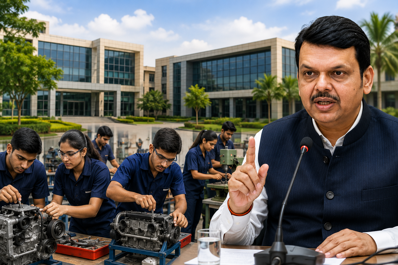 नागपुर में बनेगा कौशल विकास विश्वविद्यालय: एक महीने में होगा जगह का फैसला, हर साल 2 हजार युवाओं को प्रशिक्षण देगा नया स्किल सेंटर