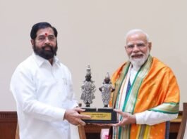 पीएम मोदी से मिले एकनाथ शिंदे, महाराष्ट्र के विकास और संसद सत्र समेत कई मुद्दों पर हुई चर्चा