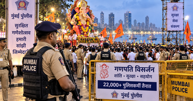 गणपति विसर्जन के लिए मुंबई में अभेद्य सुरक्षा, 24 हजार से ज्यादा पुलिसकर्मी होंगे तैनात