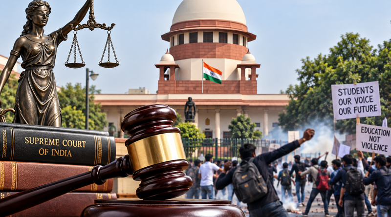 छात्र प्रदर्शन हिंसा की जांच करने वाली कमेटी में बदलाव से सुप्रीम कोर्ट का इनकार