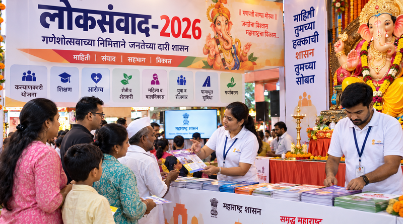 गणेशोत्सव में जनता के बीच पहुंचेगी महाराष्ट्र सरकार, आज से ‘लोकसंवाद-2026’ अभियान