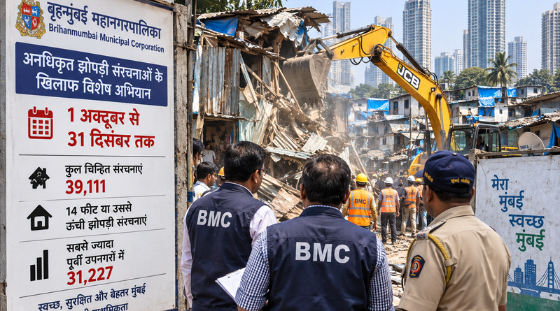 सपनों की मुंबई में 39 हजार आशियानों पर बुलडोजर का साया, गरीबों की बस्तियों में बढ़ी बेचैनी