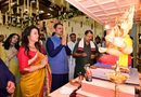 ‘वर्षा’ में विराजे गणपति बप्पा, फडणवीस ने की पर्यावरणपूरक गणेशोत्सव की अपील