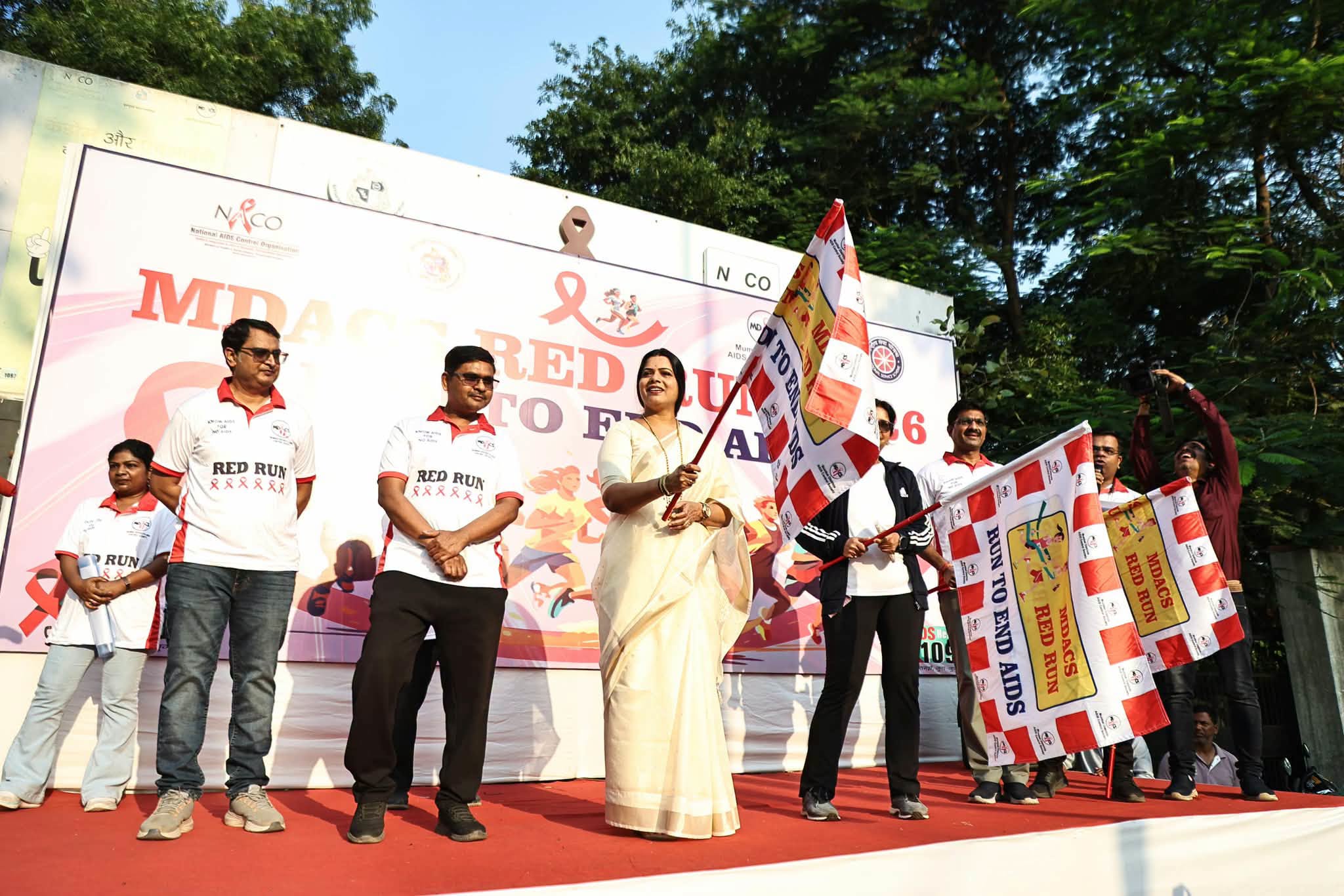 ‘रेड रन 2026’ में दौड़ा मुंबई का युवा जोश, 500 से ज्यादा छात्र-छात्राओं ने लिया हिस्सा