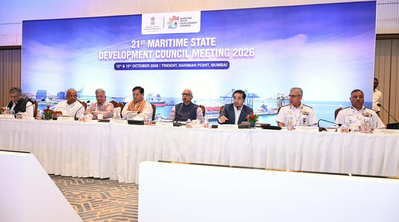 वर्ष 2047 तक भारत को समुद्री महाशक्ति बनाने के लिए केंद्र और राज्यों को मिलकर काम करना होगा: सर्बानंद सोनोवाल