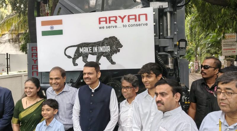 मुख्यमंत्री देवेंद्र फडणवीस ने आर्यन पंप्स के ग्लोबल डिजाइन एवं इनोवेशन सेंटर का किया दौरा