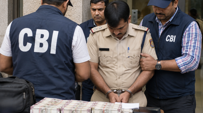₹80 हजार रिश्वत लेते CBI की गिरफ्त में दिल्ली पुलिस का सब-इंस्पेक्टर