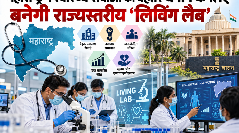 महाराष्ट्र में स्वास्थ्य सेवाओं को बेहतर बनाने के लिए बनेगी राज्यस्तरीय ‘लिविंग लैब’