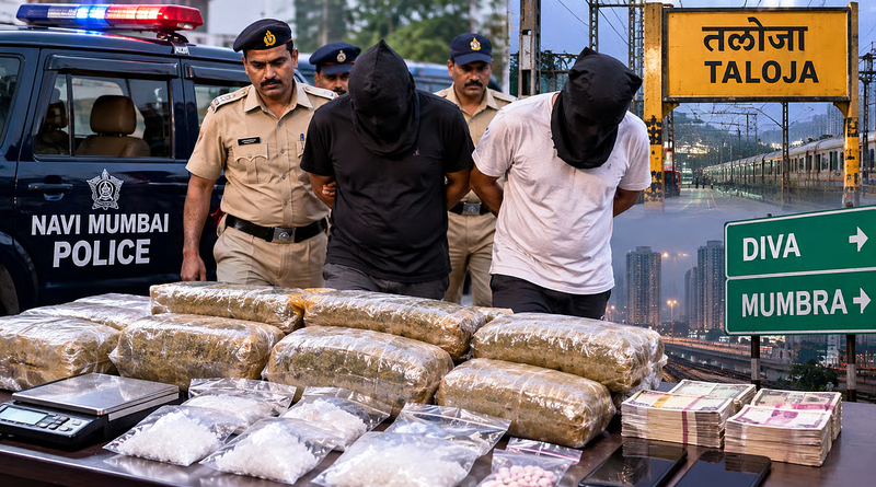 तलोजा ड्रग्स मामले में सप्लाई नेटवर्क का खुलासा, दो और आरोपी गिरफ्तार