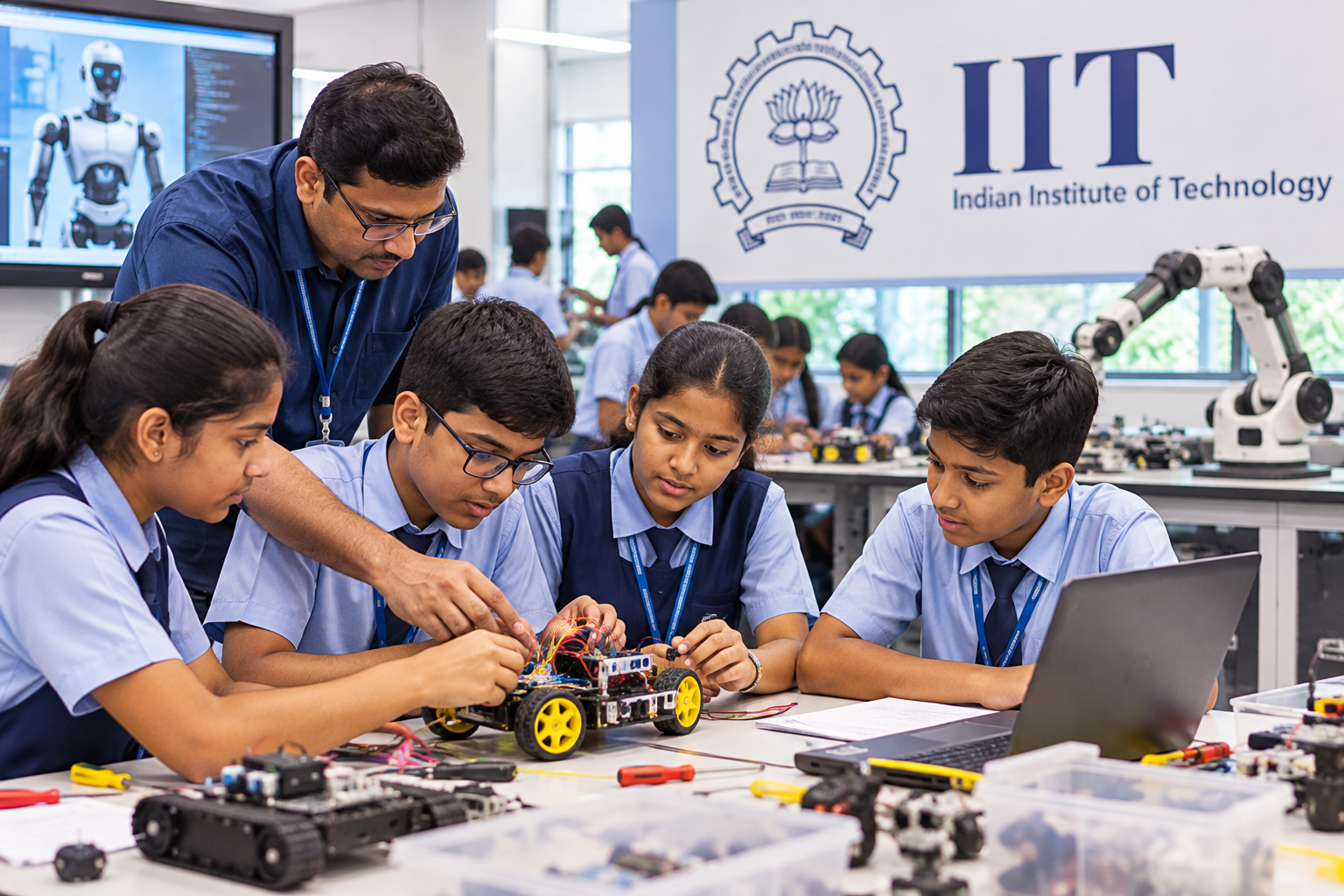 BMC स्कूलों के विद्यार्थियों को मिलेगा रोबोटिक्स का आधुनिक प्रशिक्षण, IIT का सहयोग लेगी महानगरपालिका