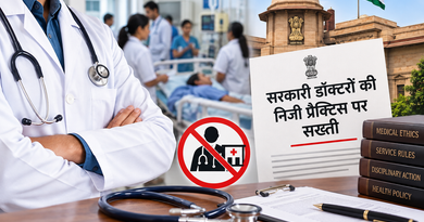 सरकारी डॉक्टरों की निजी प्रैक्टिस पर सख्ती की तैयारी, सभी के लिए एक जैसे होंगे नियम